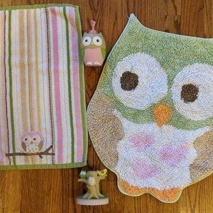 OWL BATHROOM SET